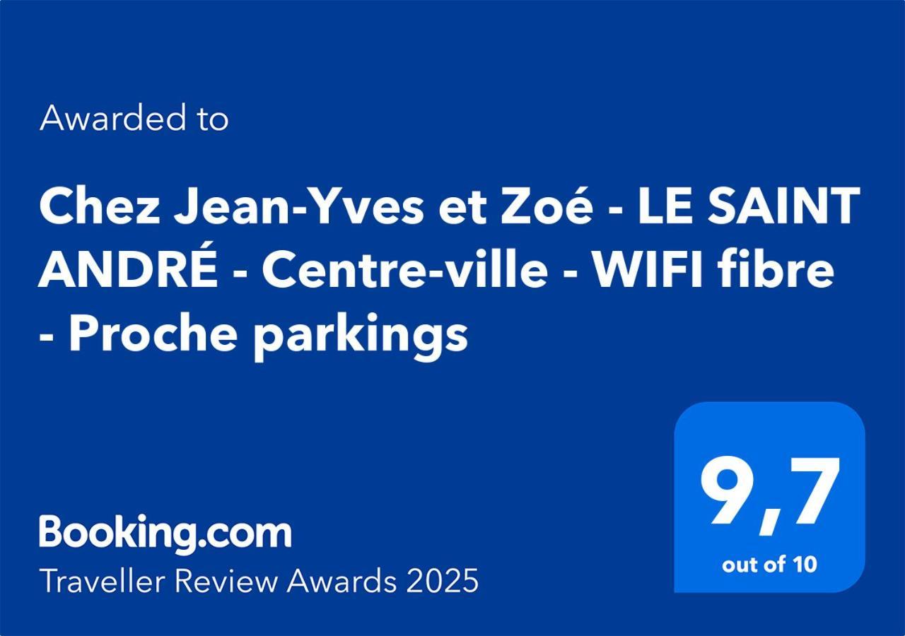 尼奥尔Chez Jean-Yves Et Zoe - Le Saint Andre - Au Calme, Tres Propre, Proche Parkings, Clim公寓 外观 照片